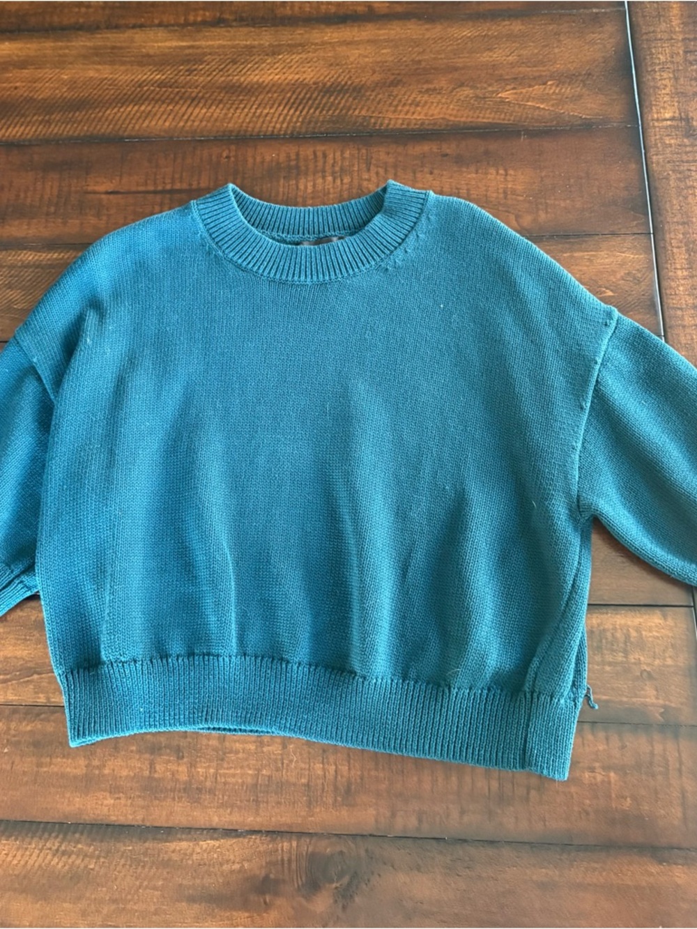 Banana Republic Teal Crewneck Sweater